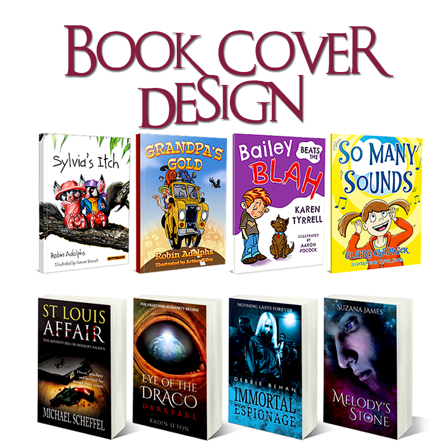 how to book cover page design
