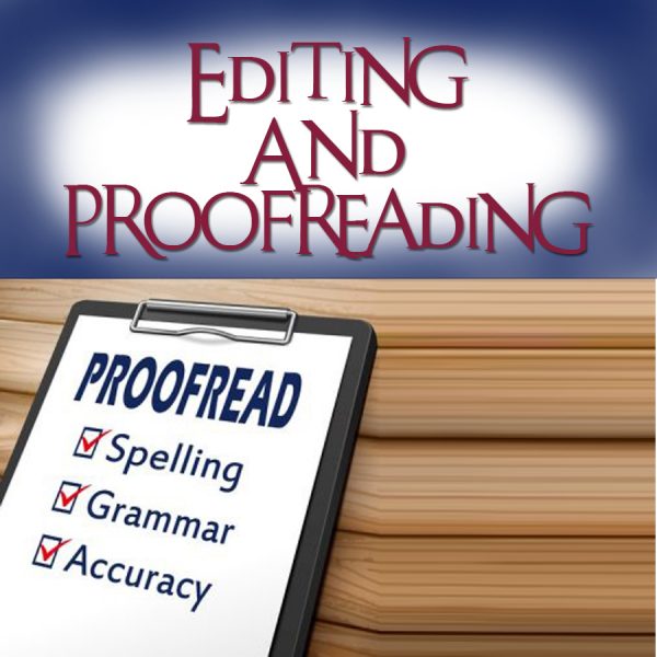 Professional editing services