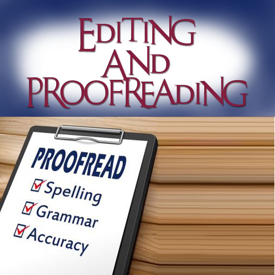 Proofreading editing services