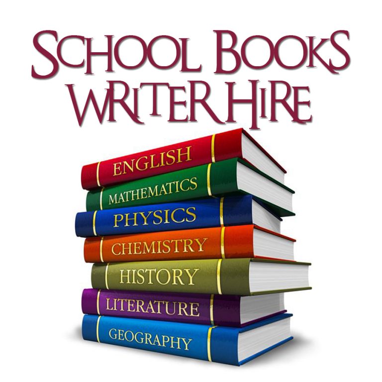School books writer School books writing services Textbook writer