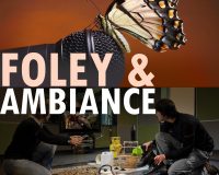 Foley sound studio