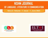 NSHM JOURNAL OF LANGUAGE, LITERATURE AND COMMUNICATION - Kolkata