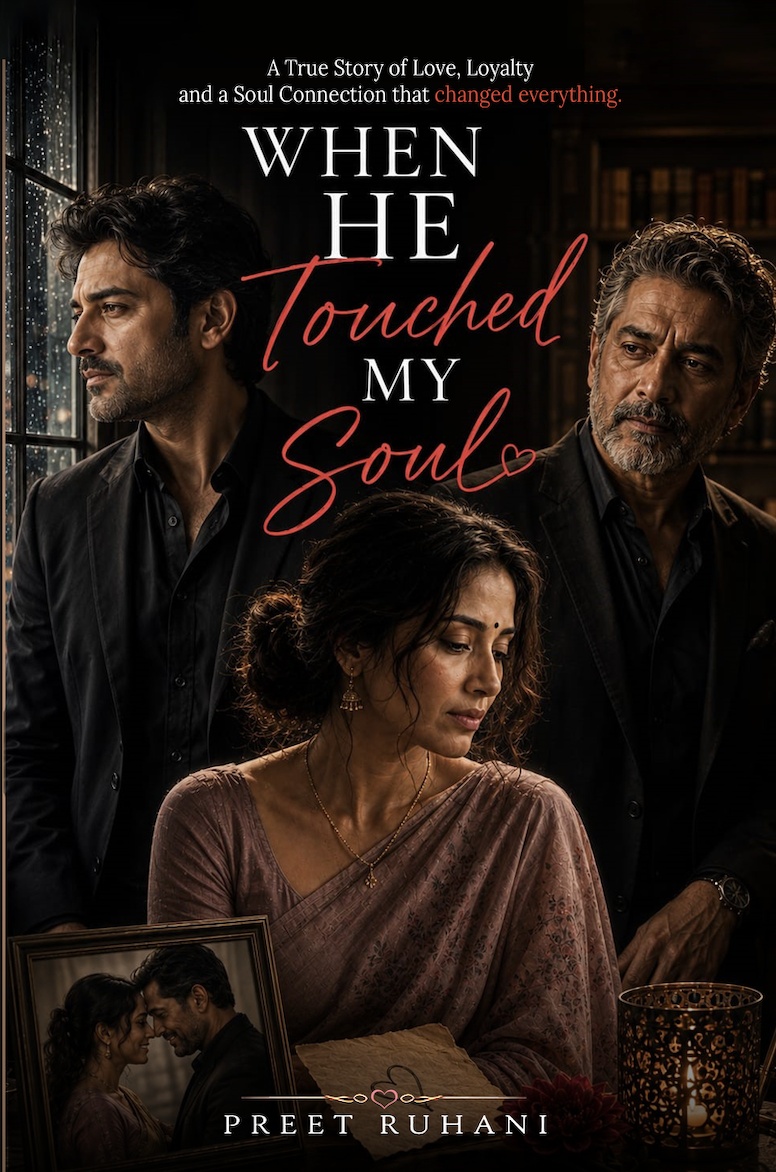 When He touched my soul book cover